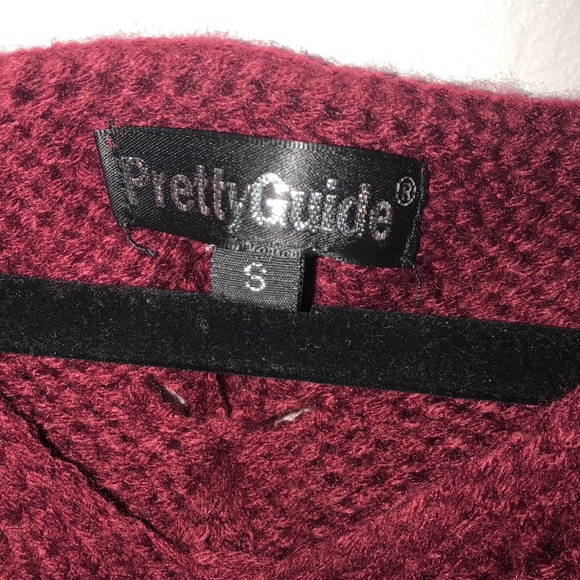 🥀 Red knit Sweater 🥀 - Picture 3 of 5